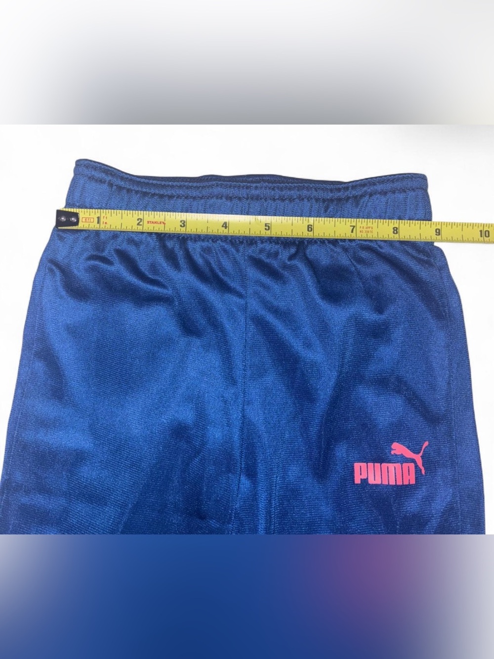 PUMA Toddler 2-Piece Tracksuit Set | Navy Blue w/ Orange/Pink Logo | Size 3T | - Picture 6 of 9